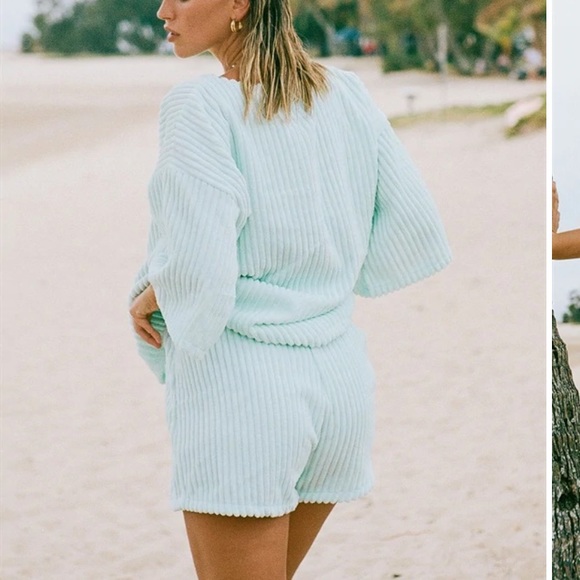 Sabo Skirt Wanderer Set -Blue Minky - Picture 4 of 4